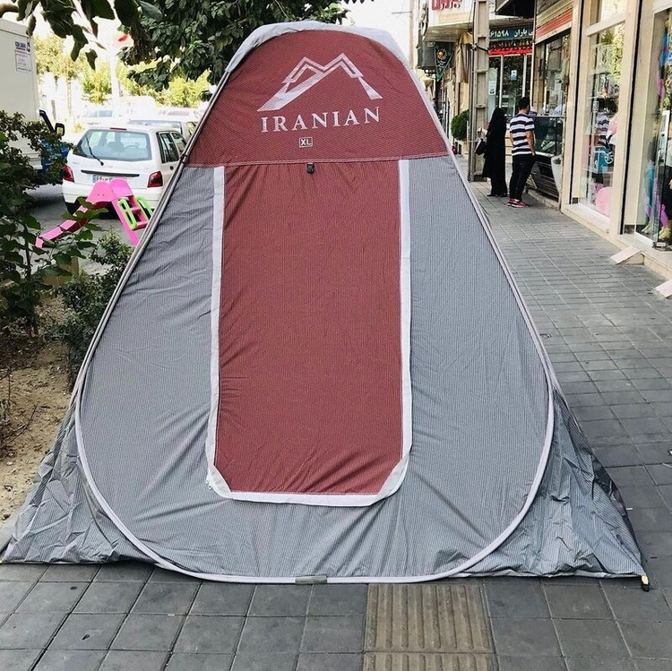 چادر مسافرتی طبیعت گردی مدل فنری 6 نفره با کف ضخیم