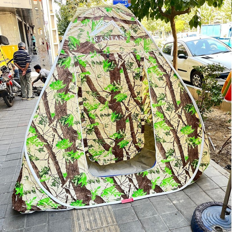 چادر مسافرتی 12 نفره جنس ضخیم برنو با کف ضخیم و سه پنجره و ارتفاع بلند کد13