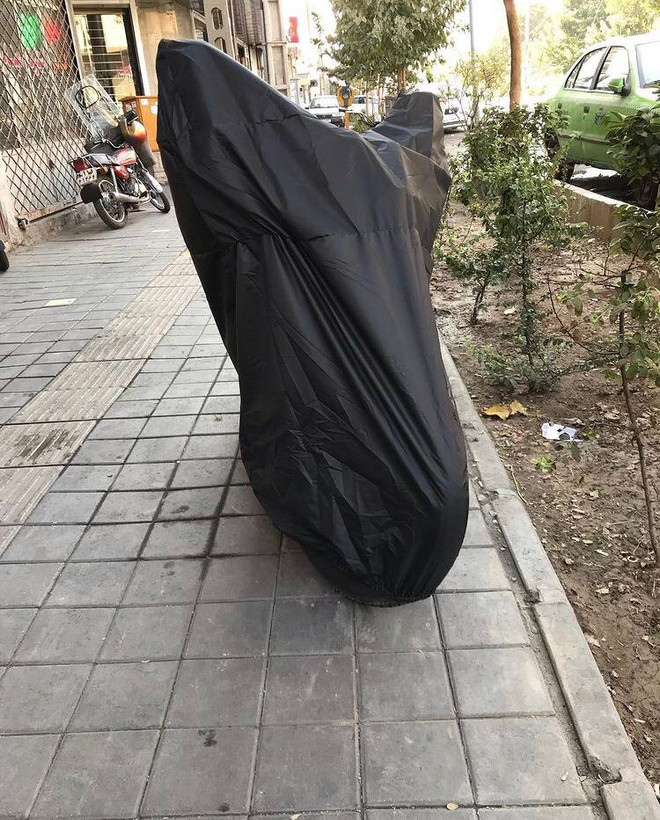 چادر موتور سیکلت شمعی مناسب برای اپاچی پالس گلکسی لیفان باکسر کی وی کد1